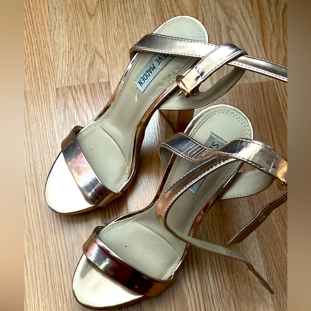 Steve Madden Rose Gold Heels